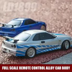Blue LKCOMO 1:18 RC Drifting Car 13 Sb0ecceb8eaa24a7e90f8b8d3395cc9d1H 2
