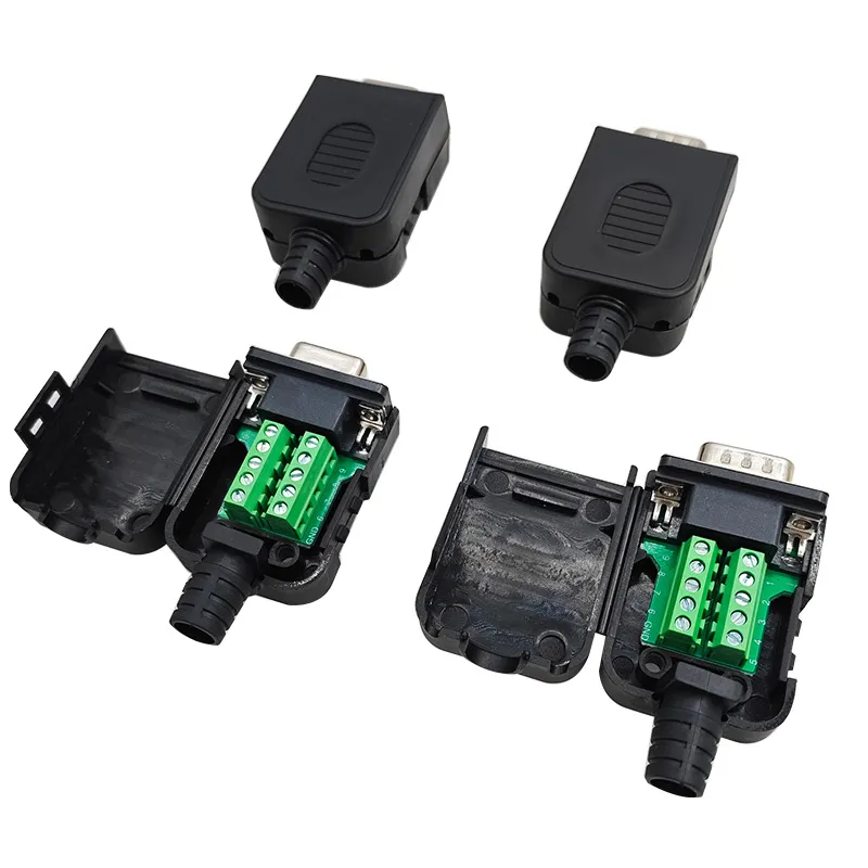 DB9 RS232 Connectors Set for Secure Links 2 DB9 RS232 Connectors Set for Secure Links - Image 2