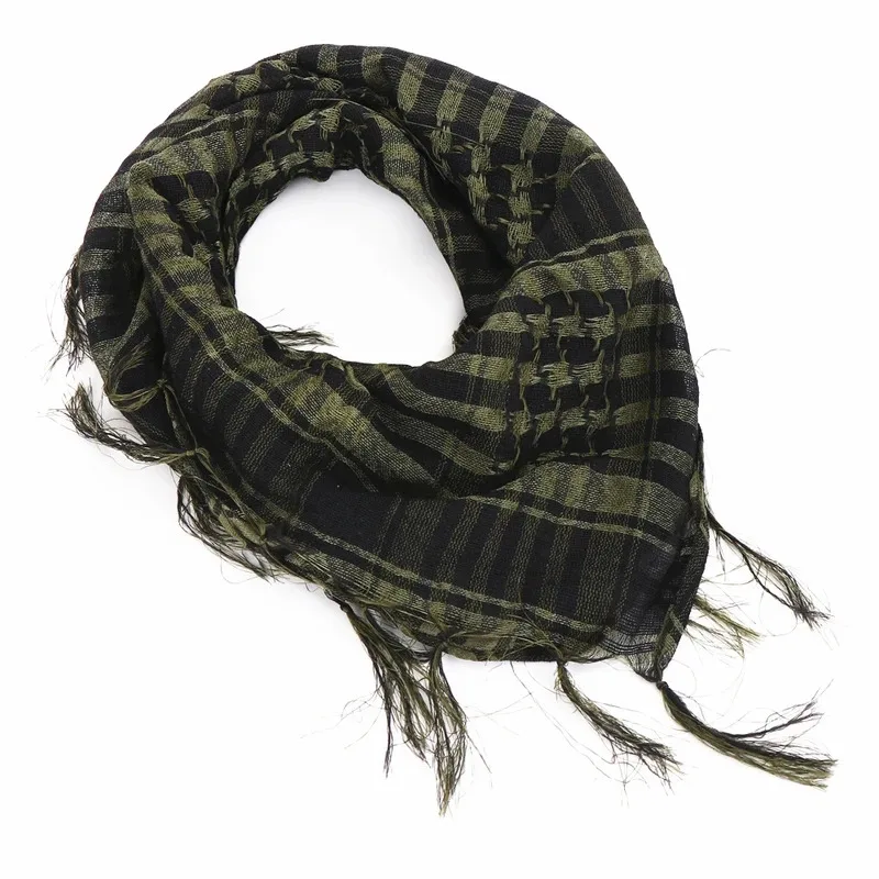 Tactical Desert Scarf with Plaid Pattern 4 Tactical Desert Scarf with Plaid Pattern - Image 4
