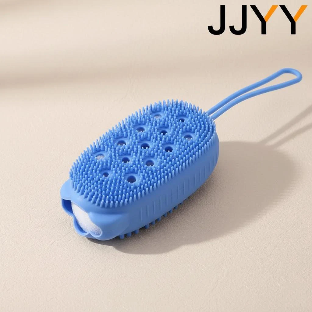 Silicone Body Scrub Brush with Gel Dispenser 9 Silicone Body Scrub Brush with Gel Dispenser - Image 9