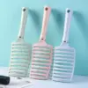 Large Curved Air Cushion Hairbrush in Pastel Colors
