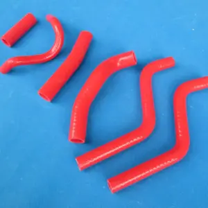 Vibrant Red Silicone Radiator Hose Set for Honda CR250R 10 Sb20a77199c674026b8cb51334b379c42j