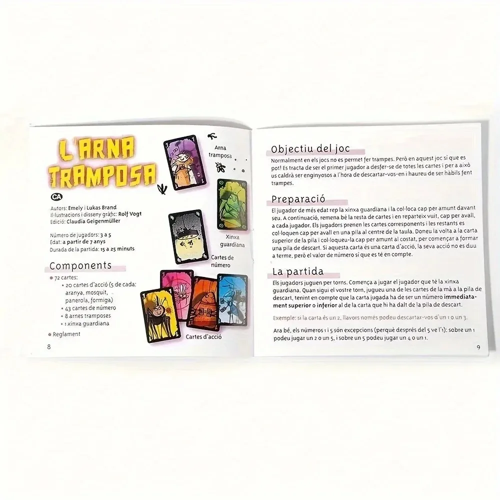 Colorful Cheating Moth Spanish Card Game Set 5 Colorful Cheating Moth Spanish Card Game Set - Image 5