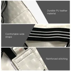 Durable White PU Groin Protector for Adults 10 Sb2d6d40cc5f64114ae9c8a2fd4662a33R