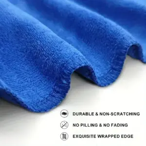 Vibrant Blue Microfiber Cleaning Towels Set of 20 15 Sb2e85027452345d59acfdb33d012badf1
