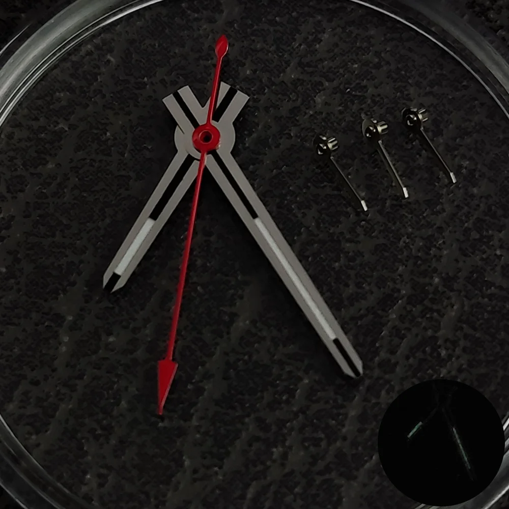 VK63 Movement Watch Hands Set with Luminous Seconds 10 VK63 Movement Watch Hands Set with Luminous Seconds - Image 10