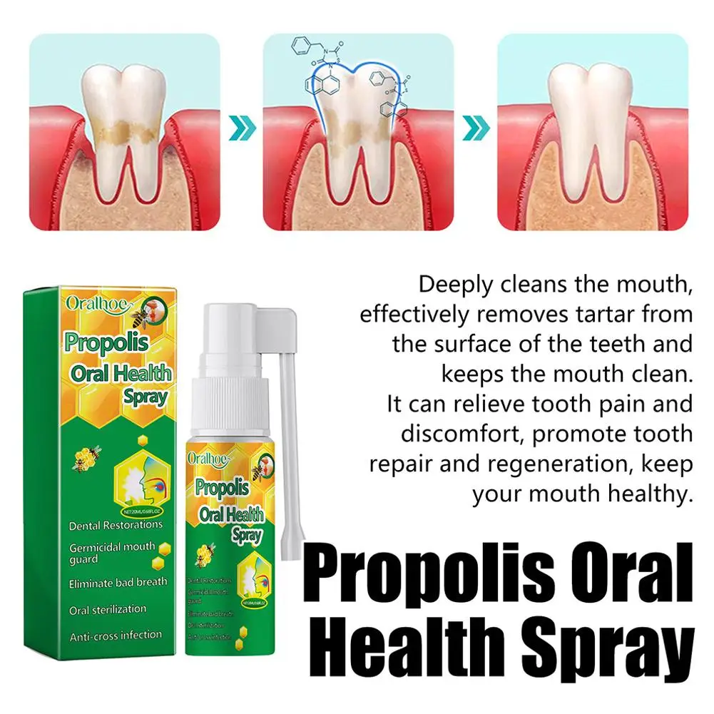 Herbal Propolis Oral Spray 20ml Pack of 1/5 6 Herbal Propolis Oral Spray 20ml Pack of 1/5 - Image 6