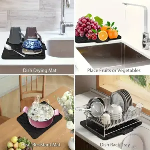 Silicone Drain Mat for Kitchen Counters 8 Sb35a603ff8d94f6cb31c20c3785ca814b