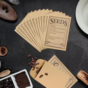 Rustic Kraft Seed Packets 50-200pcs 12 Sb377e489b04046bf8e372e1b0b40e486Y