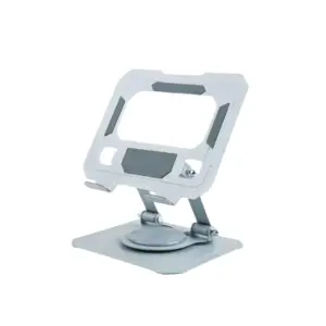 Black Foldable Aluminum Tablet Stand for iPad 15 Sb3e0c69fa06e43e5a0f91971f407484cs