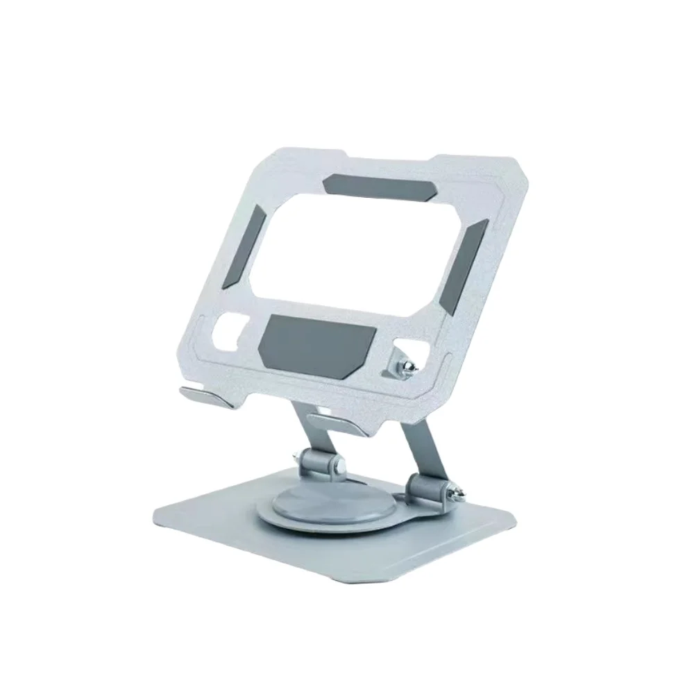 Black Foldable Aluminum Tablet Stand for iPad 8 Black Foldable Aluminum Tablet Stand for iPad - Image 8