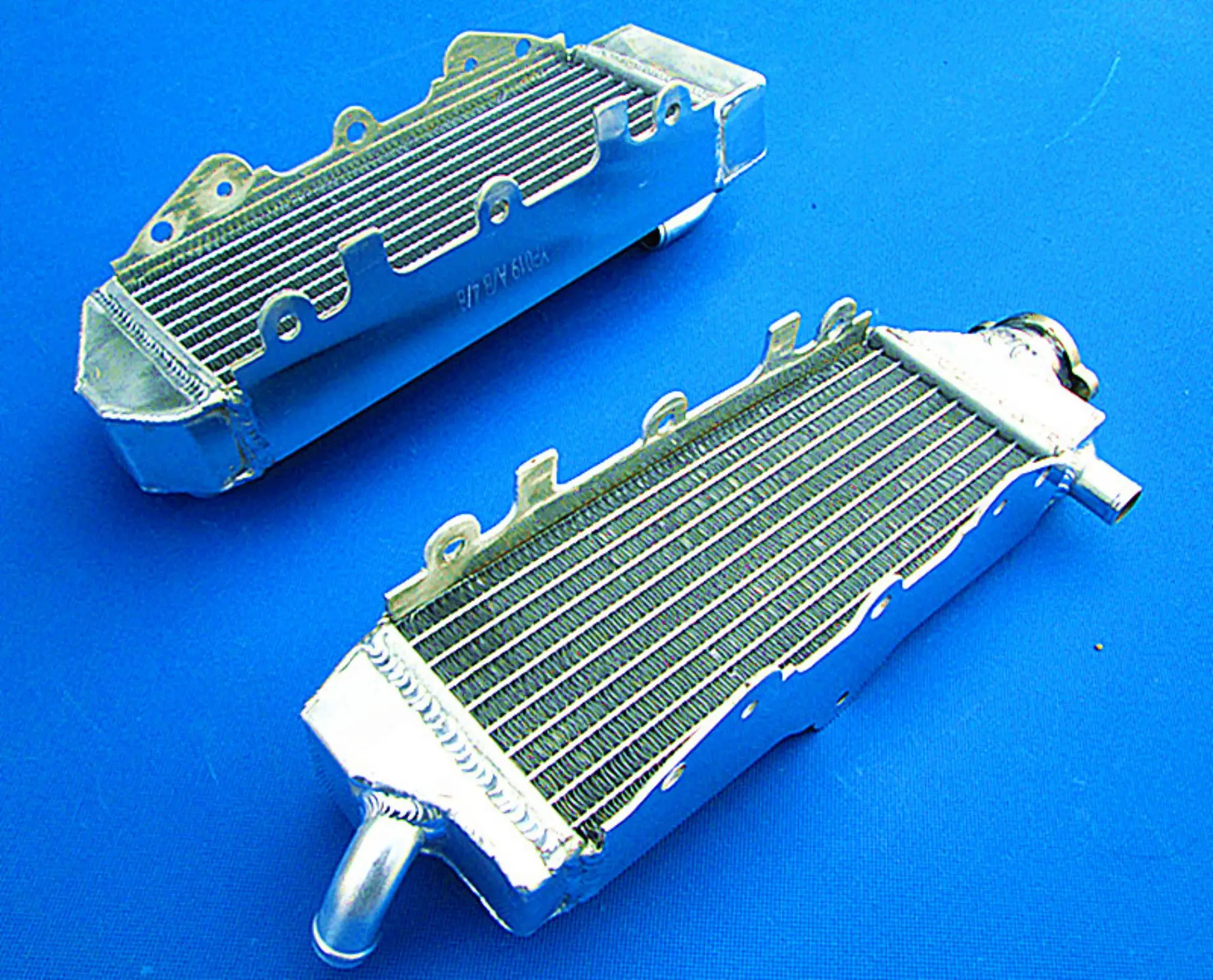 Suzuki RM250 1991-1992 Aluminum Radiator Set 4 Suzuki RM250 1991-1992 Aluminum Radiator Set - Image 4