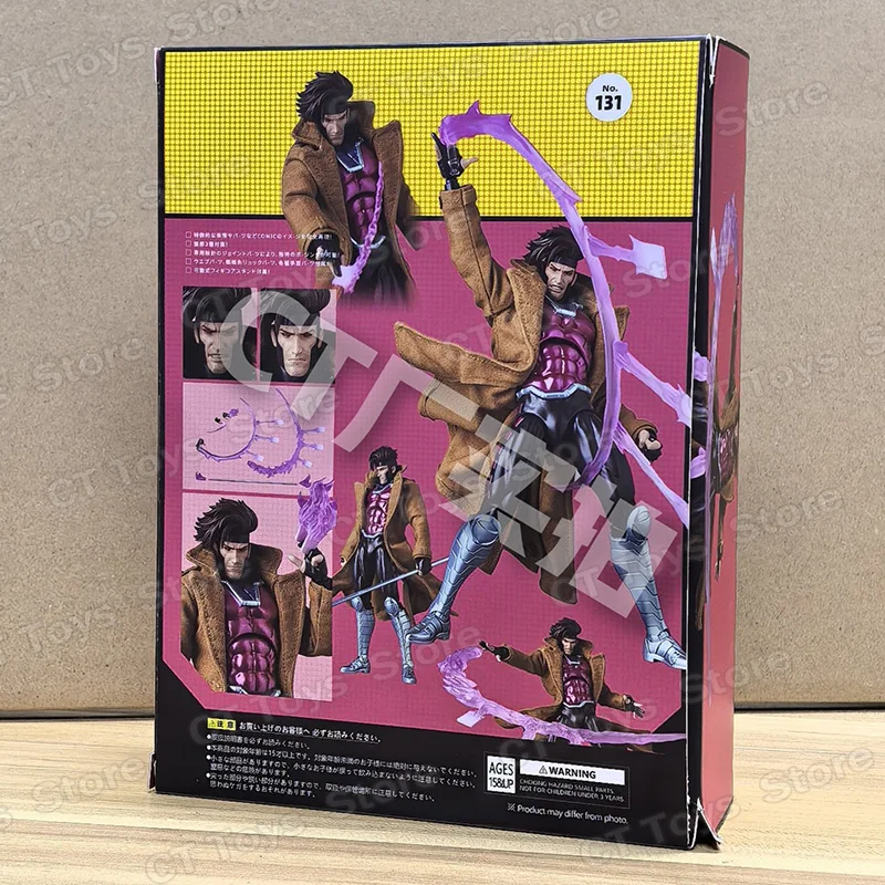 Gambit Action Figure - Comic Style Display Piece 5 Gambit Action Figure - Comic Style Display Piece - Image 5