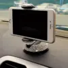 Glamorous Diamond-Inlaid Car Phone Holder