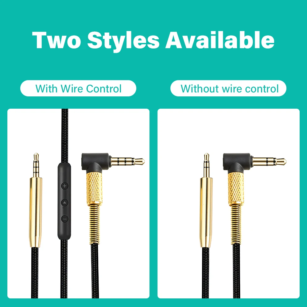 3.5mm to 2.5mm AUX Cable with Gold Plugs 5 3.5mm to 2.5mm AUX Cable with Gold Plugs - Image 5