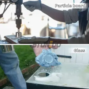 Diamond-Coated Hole Saw Drill Bit Set (10 Sizes) 10 Sb48402e32fd64f34944063f31f5d9ae8P