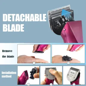 Professional Animal Grooming Blade Set with Adjustable Sizes 13 Sb4ceed5de5b64e79be7f8715447b6048y