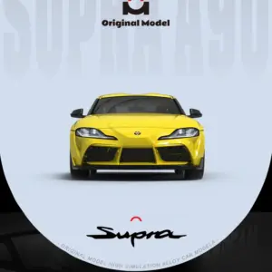 Yellow Alloy Diecast MF Supra A90 1:64 Scale 12 Sb556534f93c4493fbbb7bcf3ccb8e8f8R