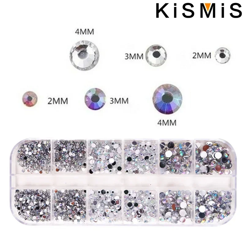 Sparkling Rhinestone Nail Art Decoration Set 5 Sparkling Rhinestone Nail Art Decoration Set - Image 5