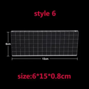 Set of Nine Clear Acrylic Stamp Blocks 17 Sb57fc5c500924a9b9be917f3a7aa4b19f