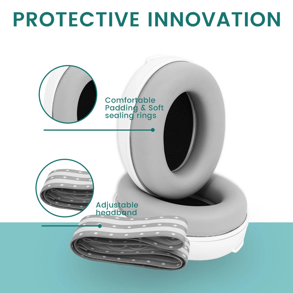 Baby Noise-Reducing Earmuffs for Comfort 2 Baby Noise-Reducing Earmuffs for Comfort - Image 2