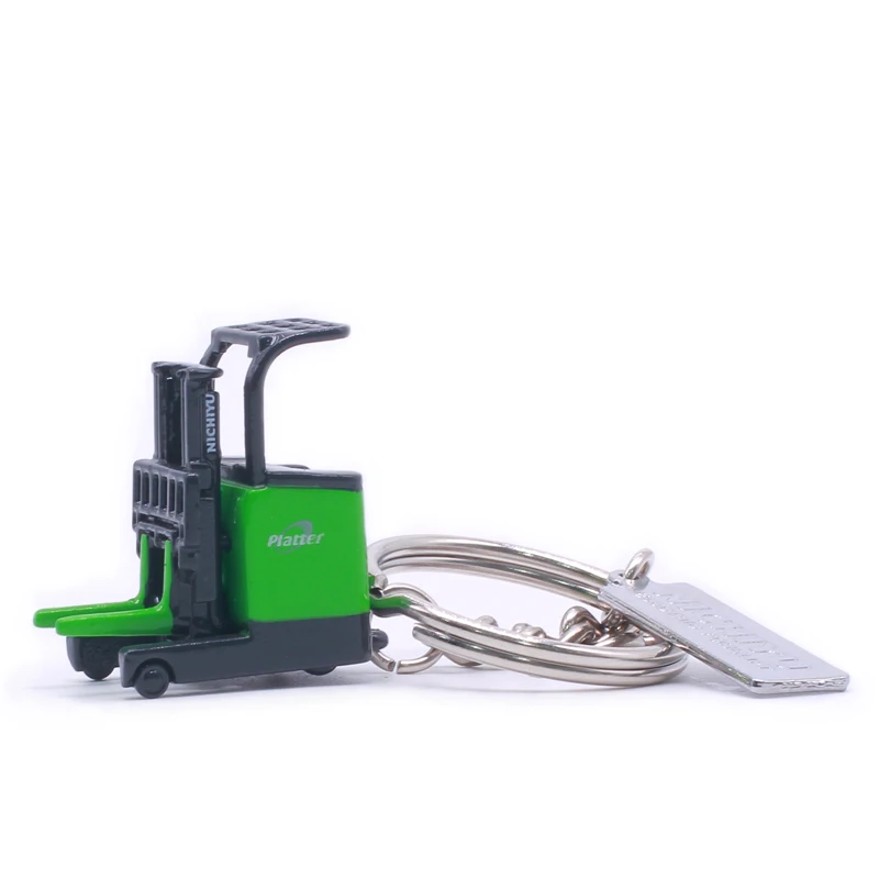 Miniature Forklift Keychain with Green Accents 4 Miniature Forklift Keychain with Green Accents - Image 4