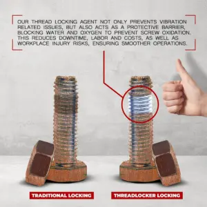 JXUX Threadlocker 243/271 for Metal Fasteners 13 Sb6348a0cf94947ee82400d6234951cb4E
