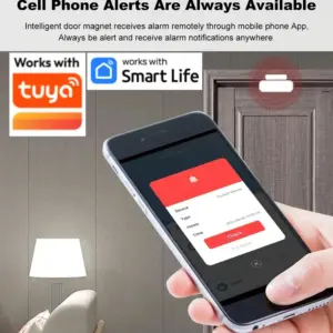 White ZigBee 3.0 Door Sensor for Smart Homes 12 Sb640b9610a0144009a2c74df03f0da8ef