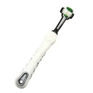 Vibrant Three-Sided Pet Toothbrush for Dogs & Cats 18 Sb6ad1e2f8f884ccb919a53417fcfe845g