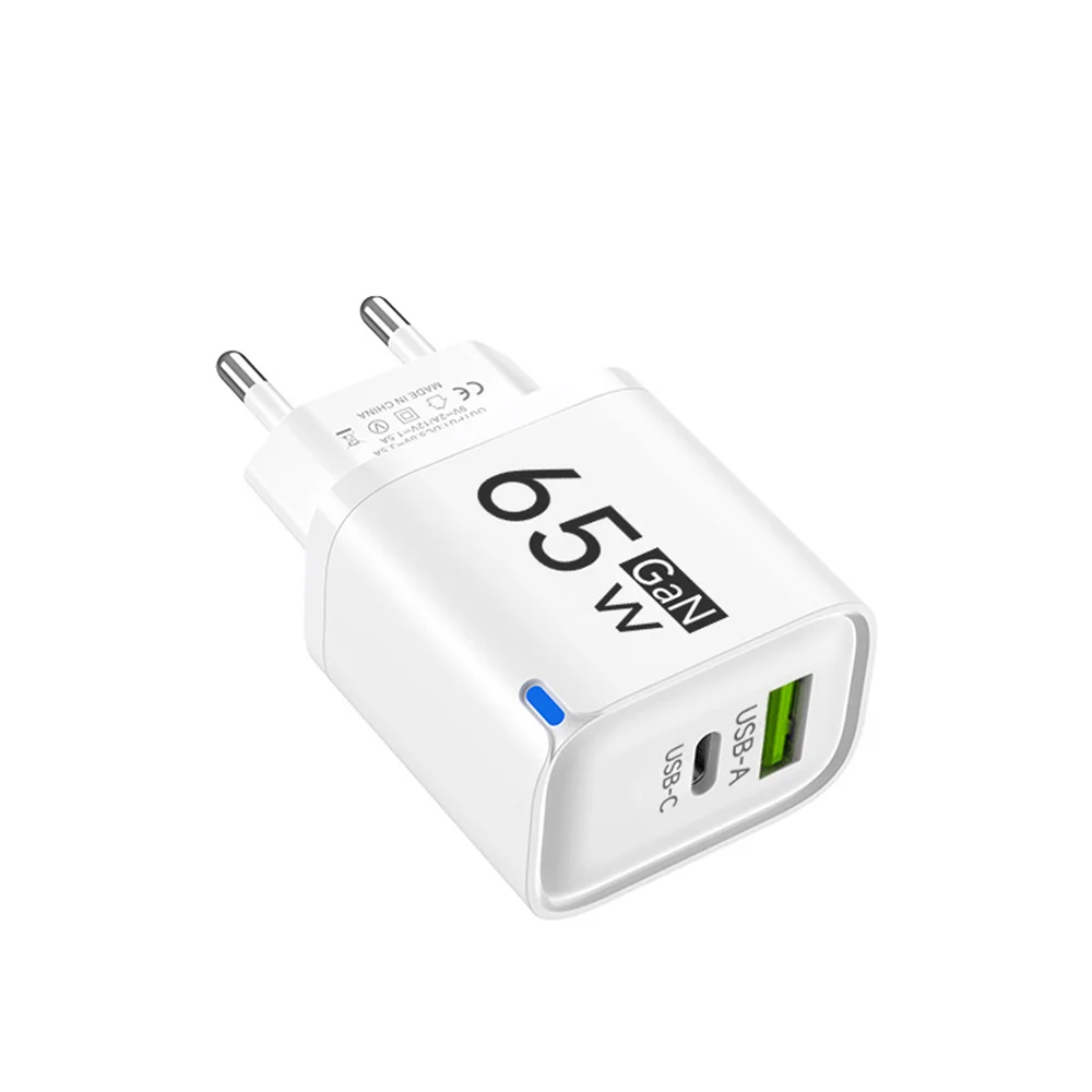 65W GaN USB Type-C Fast Charger with Dual Ports 7 65W GaN USB Type-C Fast Charger with Dual Ports - Image 7