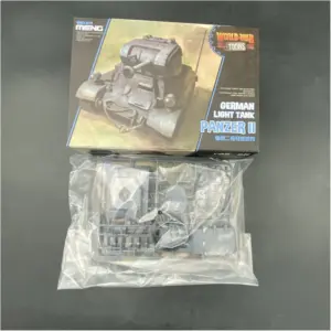 German Panzer II Model Kit with 50+ Parts