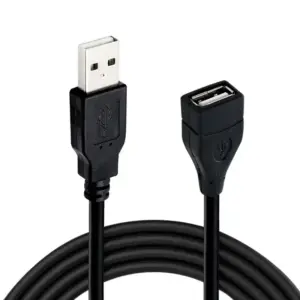 USB Extension Cable 1.5m Shielded Nickel-Plated Connectors