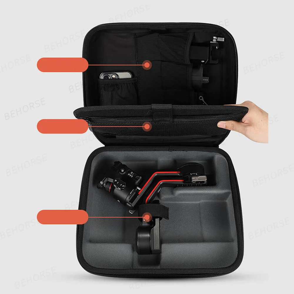 Black DJI Ronin Protective Hard Case 2 Black DJI Ronin Protective Hard Case - Image 2