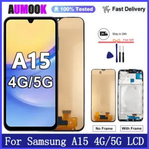 Samsung Galaxy A15 Replacement AMOLED Screen with Touch Digitizer