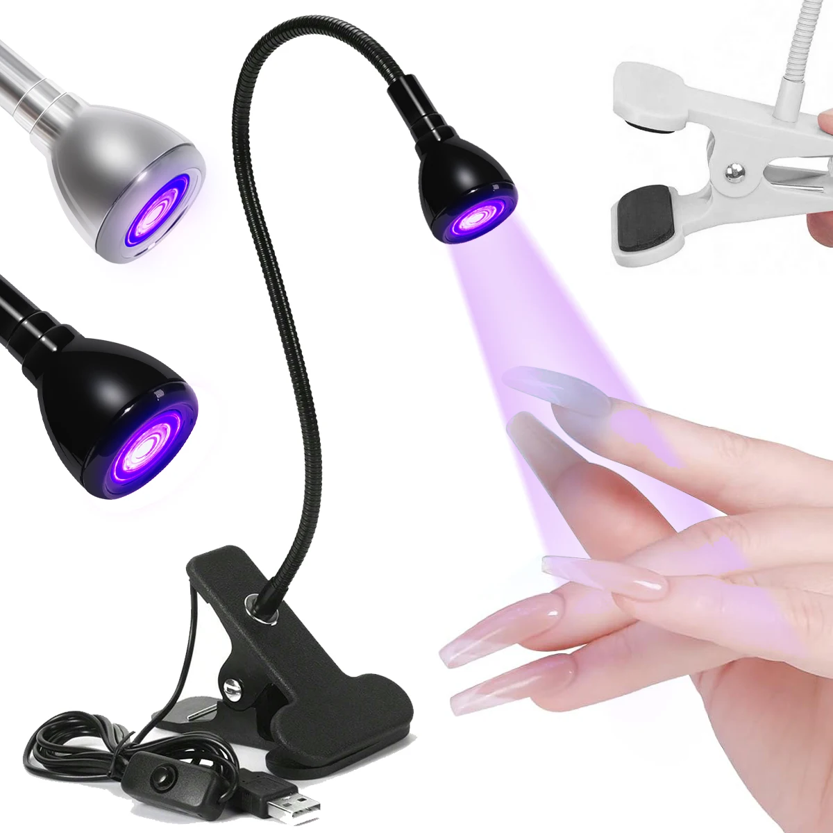 Portable 5W USB LED Nail Lamp for Gel Nails 1 Portable 5W USB LED Nail Lamp for Gel Nails
