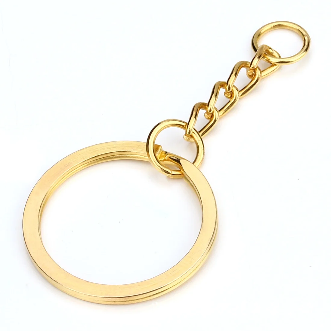 Elegant 30mm Metal Key Rings with Chains 8 Elegant 30mm Metal Key Rings with Chains - Image 8