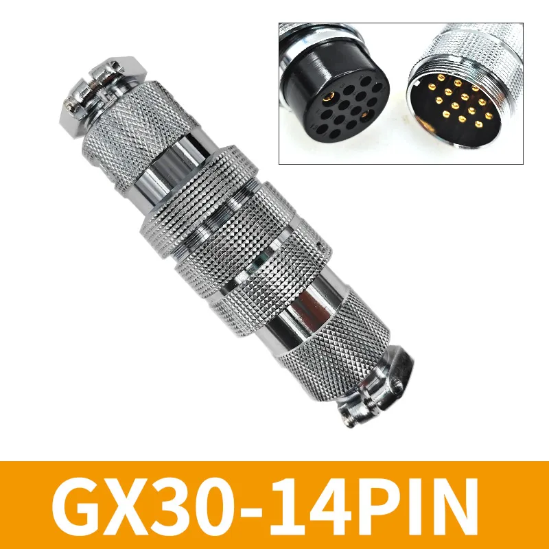 Industrial Waterproof Connector 30mm, 2-14 Pins 9 Industrial Waterproof Connector 30mm, 2-14 Pins - Image 9