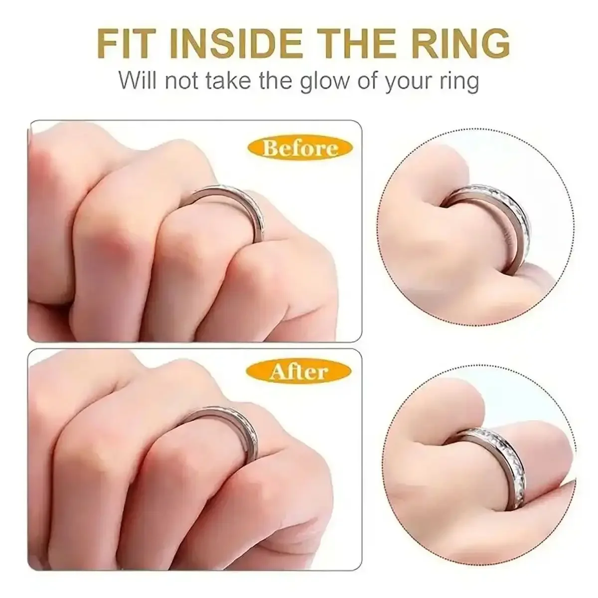 Vibrant 4-Color EVA Ring Adjusters Set 6 Vibrant 4-Color EVA Ring Adjusters Set - Image 6