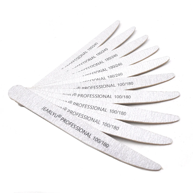 Lancet-Shaped Wooden Nail Files Set (10 Pieces) 3 Lancet-Shaped Wooden Nail Files Set (10 Pieces) - Image 3