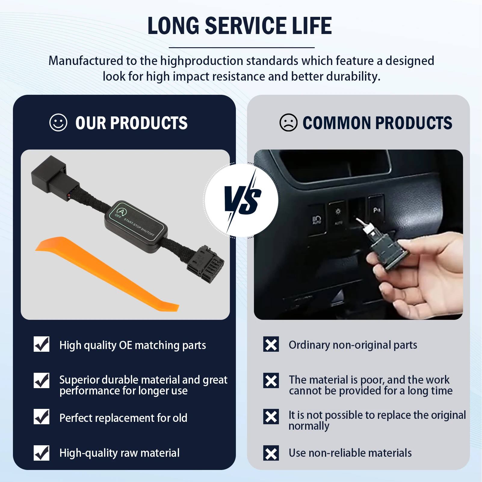 VW Golf, Passat, T-Roc Start-Stop Eliminator Module 4 VW Golf, Passat, T-Roc Start-Stop Eliminator Module - Image 4
