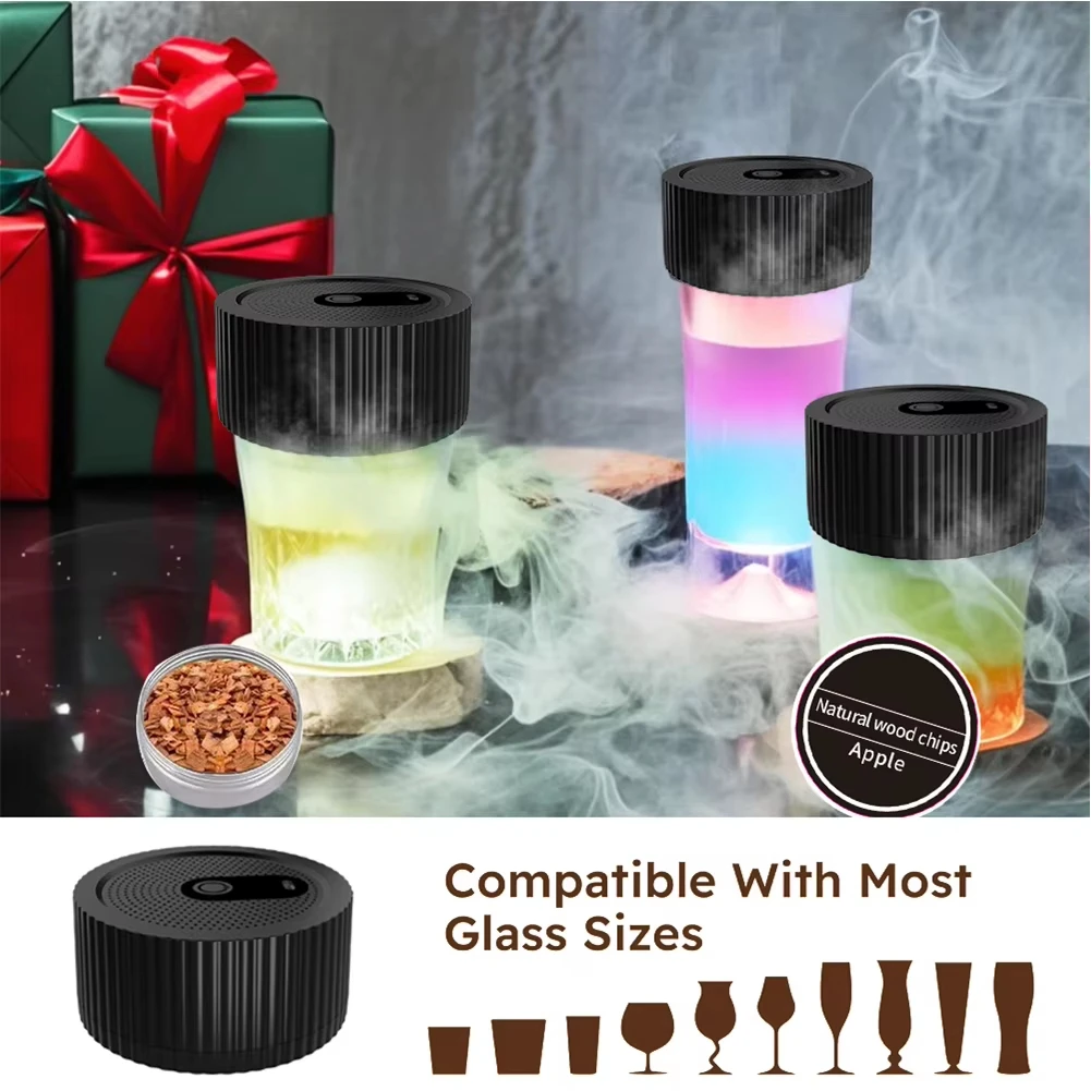 Electric Whiskey Smoke Infuser Kit for Cocktails 4 Electric Whiskey Smoke Infuser Kit for Cocktails - Image 4