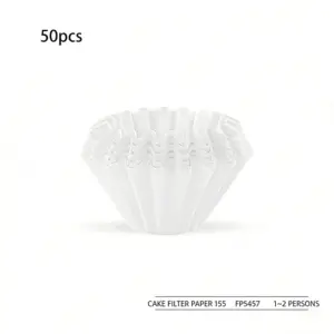 White Wood Pulp Coffee Filters Set of 50 13 Sb9fc986a2fda4ebaab1eebf23ceb2519C