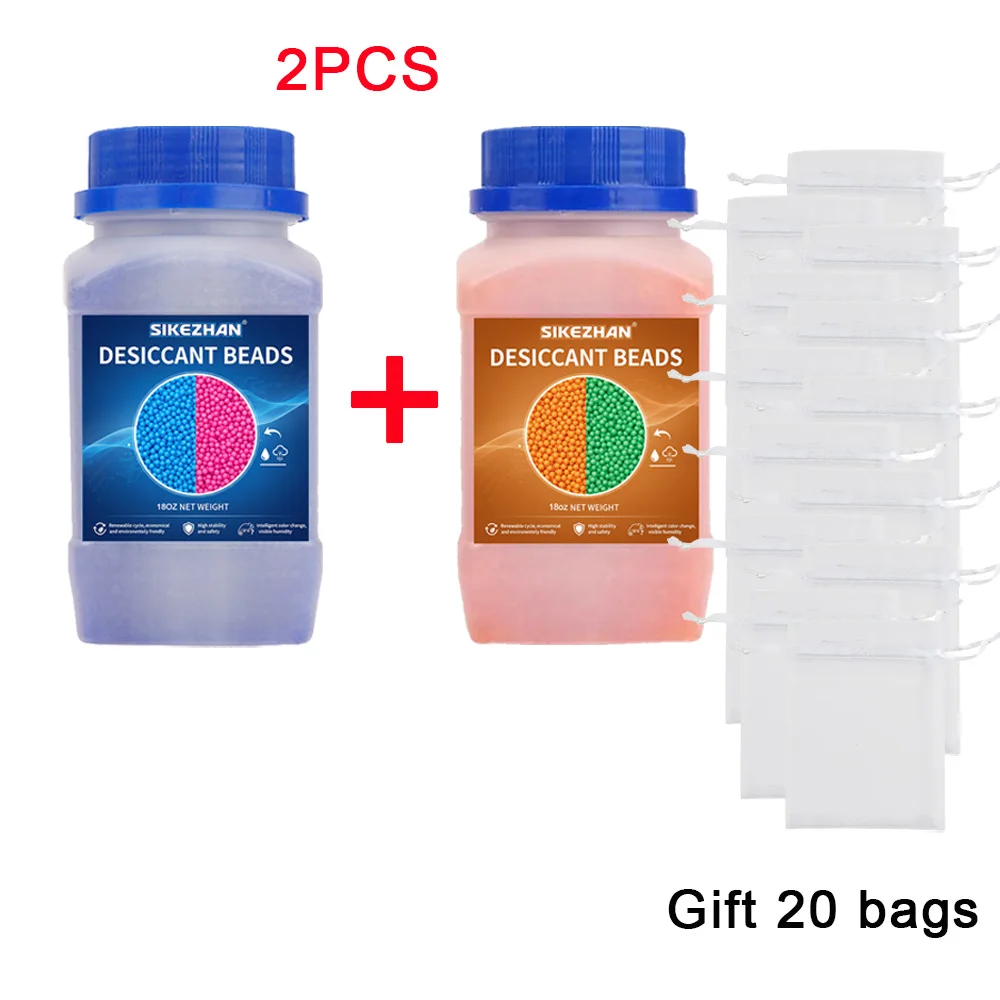 Reusable Silica Gel Moisture Absorber with Indicator 8 Reusable Silica Gel Moisture Absorber with Indicator - Image 8