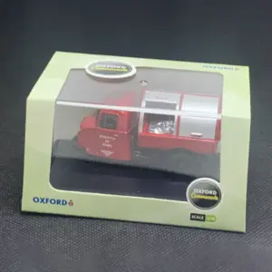 Vintage Red Oxford Fire Truck 1:76 Scale Model