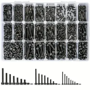 1260-Piece Metric Bolt Set for Metalworking 9 Sba6811f9b08d40b79fbfa51aaf5dcfdfR