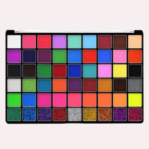 54-Color Professional Face & Body Paint Kit 9 Sba6f41fa117a439e988db49daa794c06H