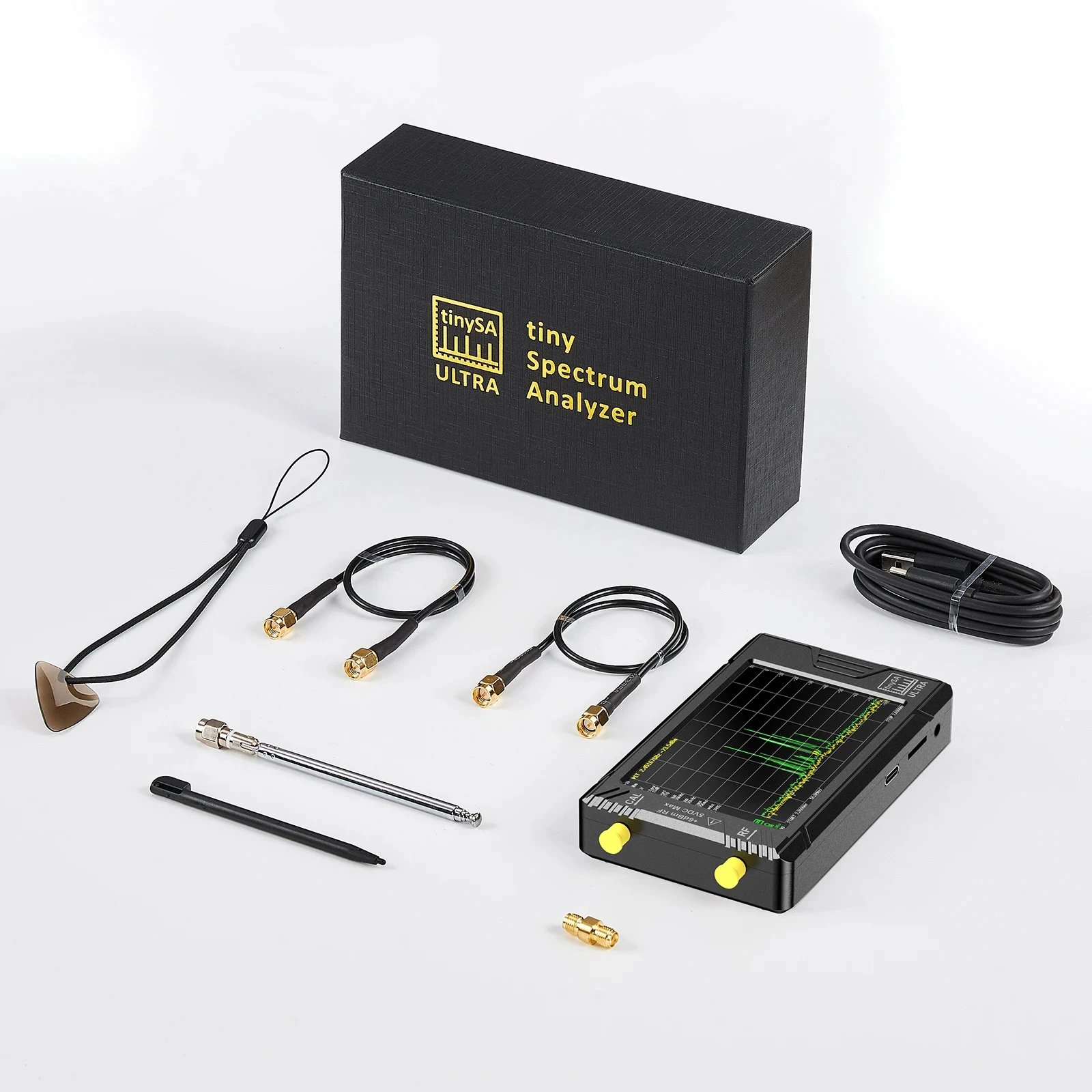 TinySA ULTRA Spectrum Analyzer 100kHz-6GHz 6 TinySA ULTRA Spectrum Analyzer 100kHz-6GHz - Image 6