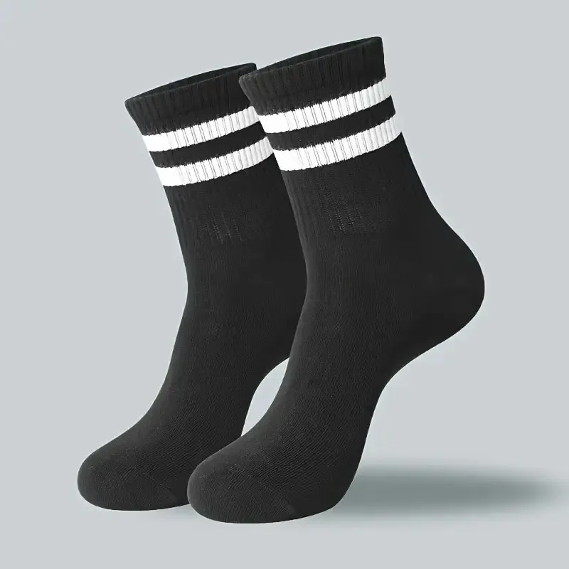 Striped Crew Socks for Men & Women Pack of 10/20 5 Striped Crew Socks for Men & Women Pack of 10/20 - Image 5