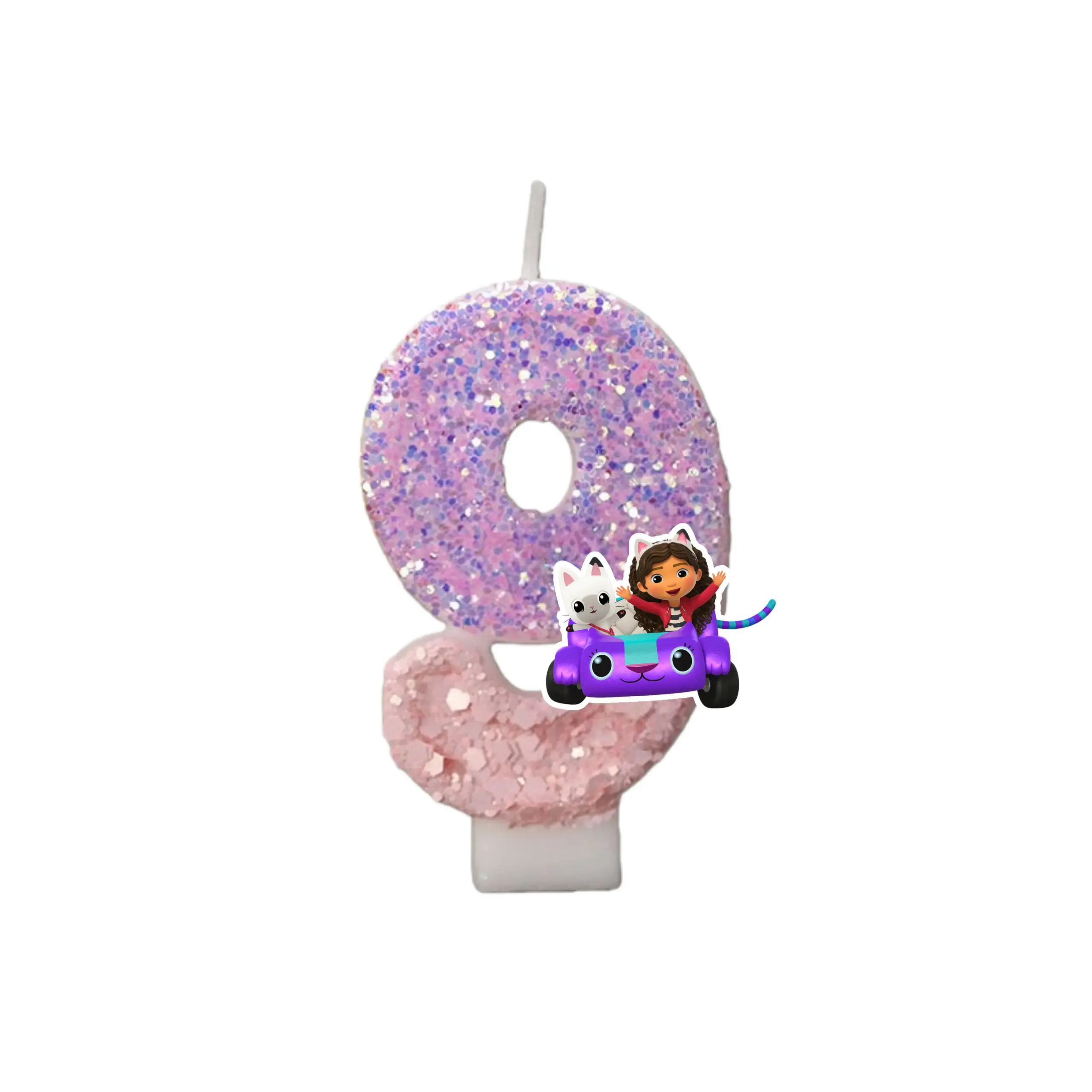 Vibrant 10-Inch Cartoon Number Candles Set 10 Vibrant 10-Inch Cartoon Number Candles Set - Image 10