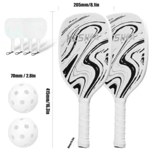 Premium Pickleball Set with Paddles and Balls 12 Sbb431840b5814b78b9c7f1915a1c7ac8n